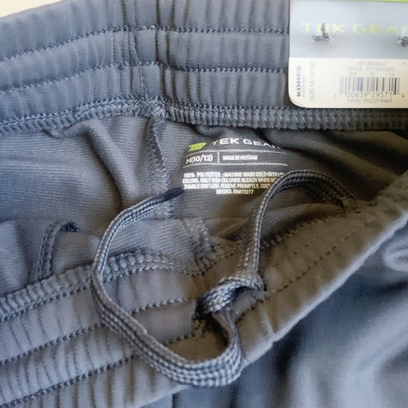 NWT Tek Gear Gray Athletic Pants - Picture 4 of 4